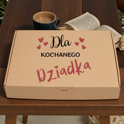 Poduszka i kubek zestaw prezent DZIEŃ DZIADKA urodziny imieniny Dziadek