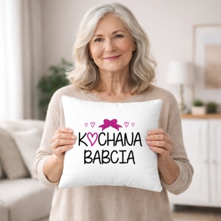 Poduszka z nadrukiem prezent DZIEŃ BABCI różne wzory Babcia