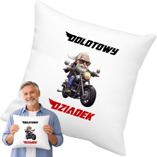 Poduszka z nadrukiem prezent DZIEŃ DZIADKA różne wzory Dziadek