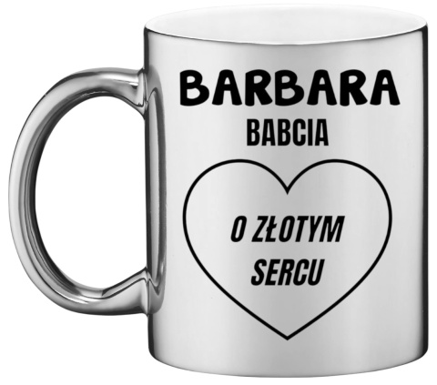 Kubek PREMIUM oryginalny prezent Dzień BABCI upominek Babcia z imieniem