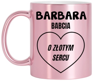 Kubek PREMIUM oryginalny prezent Dzień BABCI upominek Babcia z imieniem