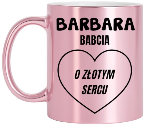 Kubek PREMIUM oryginalny prezent Dzień BABCI upominek Babcia z imieniem