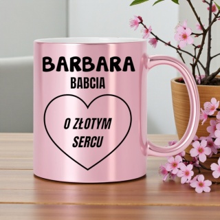 Kubek PREMIUM oryginalny prezent Dzień BABCI upominek Babcia z imieniem