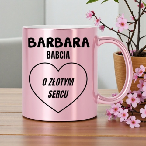 Kubek PREMIUM oryginalny prezent Dzień BABCI upominek Babcia z imieniem