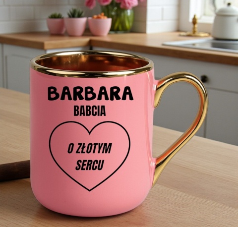 Kubek PREMIUM oryginalny prezent Dzień BABCI upominek Babcia z imieniem