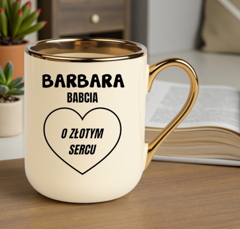 Kubek PREMIUM oryginalny prezent Dzień BABCI upominek Babcia z imieniem
