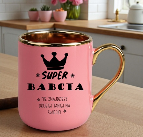 Kubek PREMIUM oryginalny prezent Dzień BABCI upominek Babcia