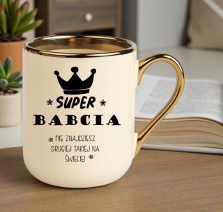 Kubek PREMIUM oryginalny prezent Dzień BABCI upominek Babcia