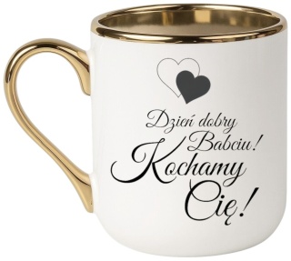Kubek PREMIUM oryginalny prezent Dzień BABCI upominek Babcia