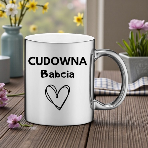 Kubek PREMIUM oryginalny prezent Dzień BABCI upominek urodziny Babcia