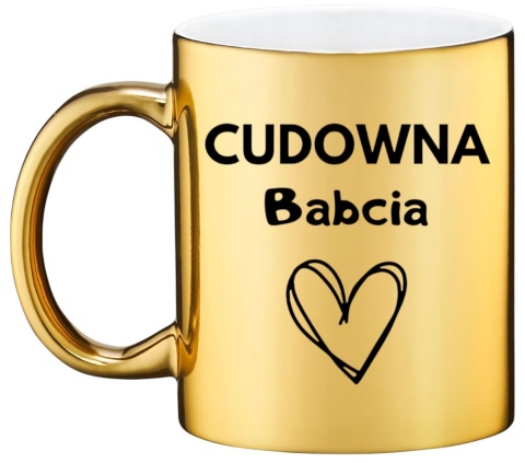Kubek PREMIUM oryginalny prezent Dzień BABCI upominek urodziny Babcia