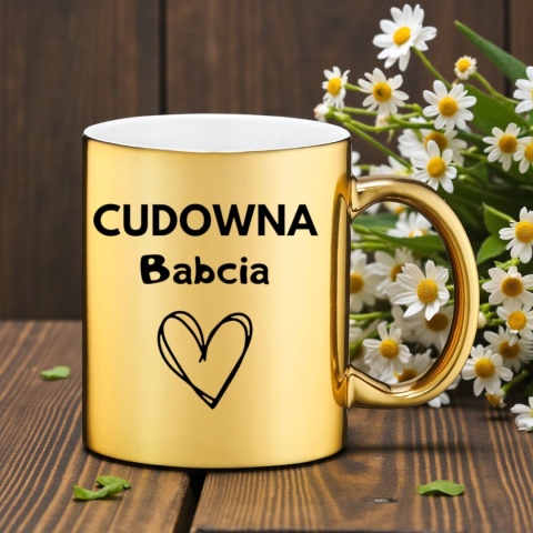 Kubek PREMIUM oryginalny prezent Dzień BABCI upominek urodziny Babcia