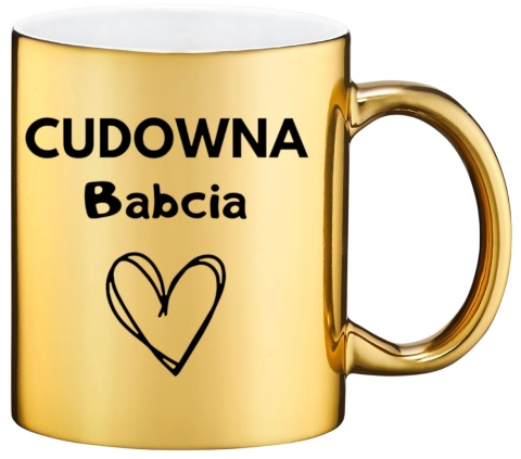 Kubek PREMIUM oryginalny prezent Dzień BABCI upominek urodziny Babcia