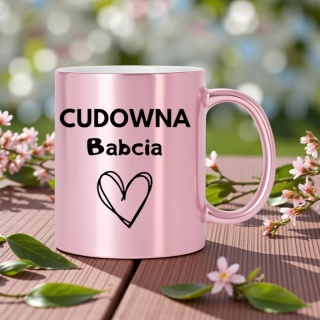 Kubek PREMIUM oryginalny prezent Dzień BABCI upominek urodziny Babcia