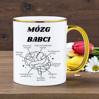 Kubek PREMIUM oryginalny prezent Dzień BABCI upominek urodziny Babcia