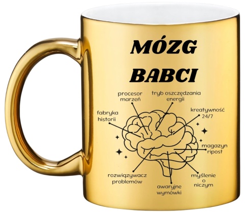 Kubek PREMIUM oryginalny prezent Dzień BABCI upominek urodziny Babcia