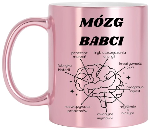 Kubek PREMIUM oryginalny prezent Dzień BABCI upominek urodziny Babcia