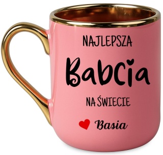 Kubek PREMIUM oryginalny prezent dla BABCI upominek Babcia z imieniem