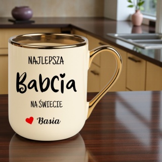 Kubek PREMIUM oryginalny prezent dla BABCI upominek Babcia z imieniem