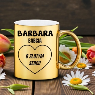 Kubek PREMIUM oryginalny prezent dla BABCI upominek Babcia z imieniem