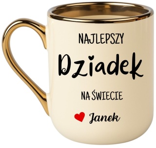 Kubek PREMIUM oryginalny prezent dla DZIADKA upominek Dziadek z imieniem