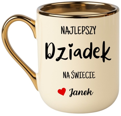 Kubek PREMIUM oryginalny prezent dla DZIADKA upominek Dziadek z imieniem