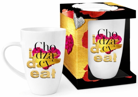 Kubek baryłka prezent dla Koleżanki Mamy Dzień Kobiet