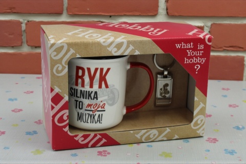 Kubek z brelokiem oryginalny śmieszny prezent upominek dla AUTOMANIAKA