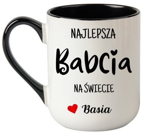 Kubek z nadrukiem oryginalny prezent dla BABCI upominek Babcia z imieniem