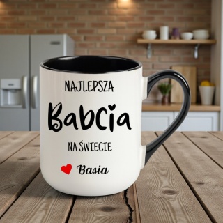 Kubek z nadrukiem oryginalny prezent dla BABCI upominek Babcia z imieniem