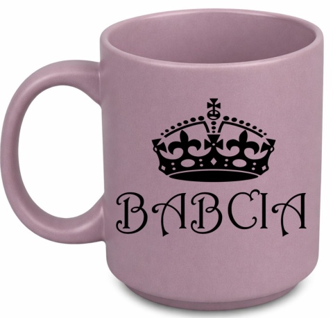 Kubek z nadrukiem piękny prezent Dzień BABCI urodziny imieniny Babcia