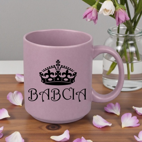 Kubek z nadrukiem piękny prezent Dzień BABCI urodziny imieniny Babcia