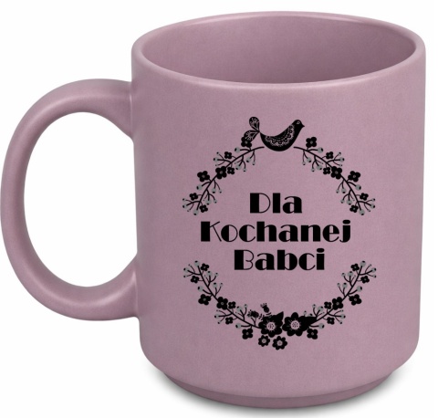 Kubek z nadrukiem piękny prezent Dzień BABCI urodziny imieniny Babcia
