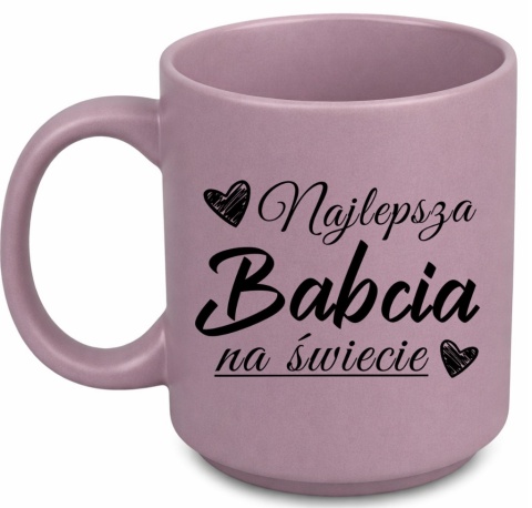 Kubek z nadrukiem piękny prezent Dzień BABCI urodziny imieniny Babcia