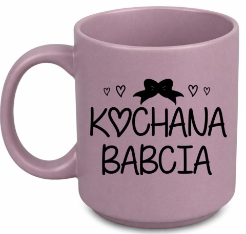 Kubek z nadrukiem piękny prezent Dzień BABCI urodziny imieniny Babcia