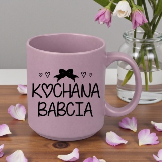 Kubek z nadrukiem piękny prezent Dzień BABCI urodziny imieniny Babcia