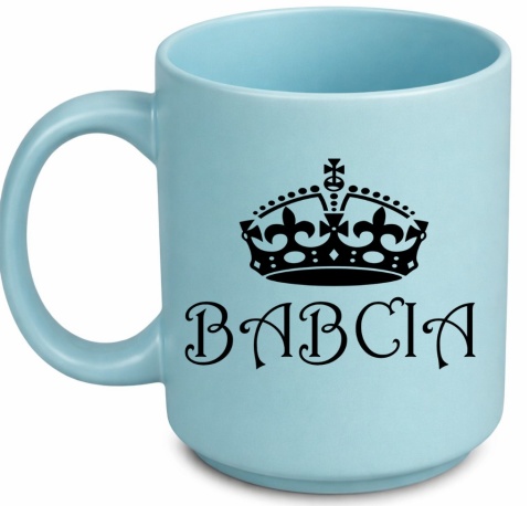 Kubek z nadrukiem piękny prezent Dzień BABCI urodziny imieniny Babcia