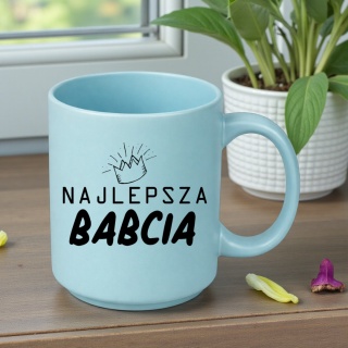 Kubek z nadrukiem piękny prezent Dzień BABCI urodziny imieniny Babcia