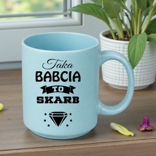 Kubek z nadrukiem piękny prezent Dzień BABCI urodziny imieniny Babcia