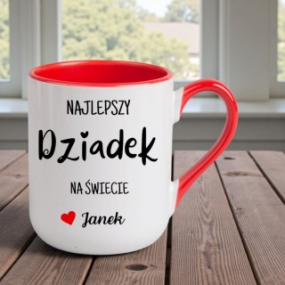 Kubek z nadrukiem prezent Dzień DZIADKA upominek Dziadek z imieniem