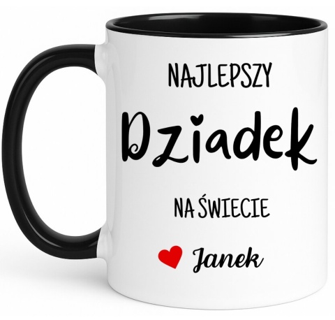 Kubek z nadrukiem prezent Dzień DZIADKA upominek Dziadek z imieniem