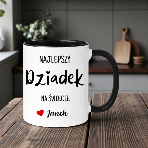 Kubek z nadrukiem prezent Dzień DZIADKA upominek Dziadek z imieniem