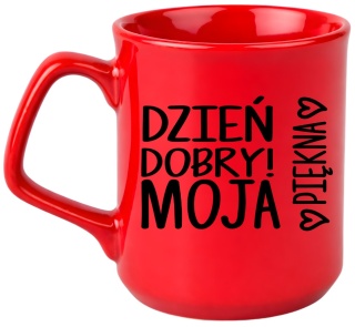 Kubek z nadrukiem prezent dla Dziewczyny Żony WALENTYNKI Dzień Kobiet