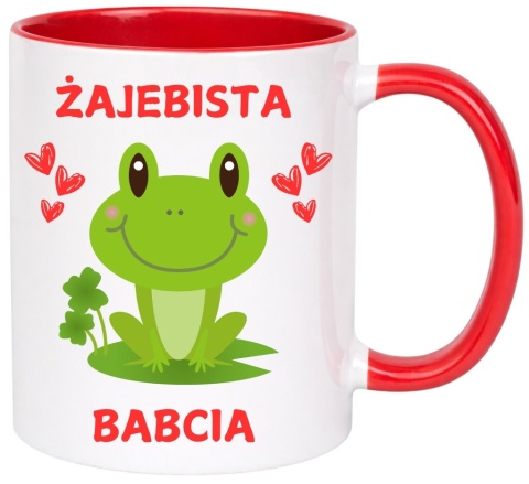 Kubek z nadrukiem śmieszny prezent Dzień BABCI upominek urodziny Babcia