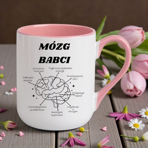 Kubek z nadrukiem śmieszny prezent Dzień BABCI upominek urodziny Babcia