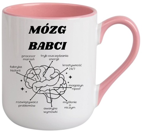 Kubek z nadrukiem śmieszny prezent Dzień BABCI upominek urodziny Babcia