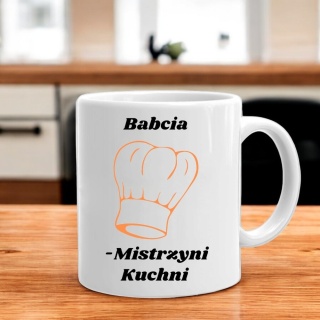 Kubek z nadrukiem śmieszny prezent Dzień BABCI urodziny imieniny Babcia