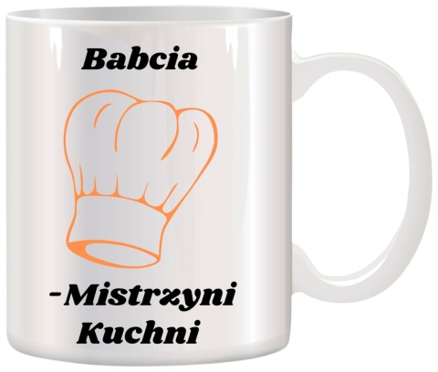 Kubek z nadrukiem śmieszny prezent Dzień BABCI urodziny imieniny Babcia