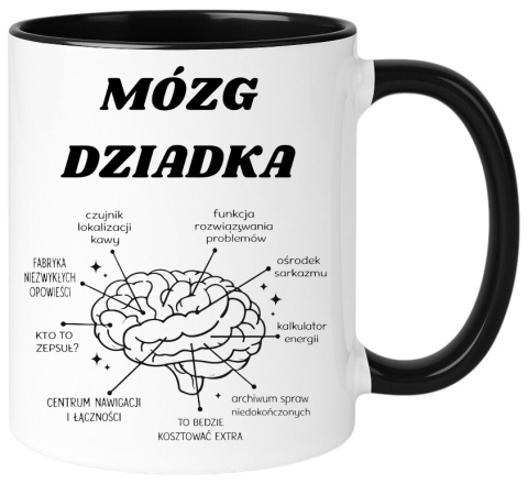 Kubek z nadrukiem śmieszny prezent Dzień DZIADKA upominek urodziny Dziadek