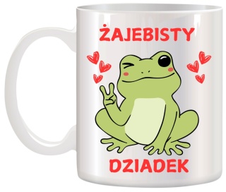 Kubek z nadrukiem śmieszny prezent Dzień DZIADKA urodziny imieniny Dziadek